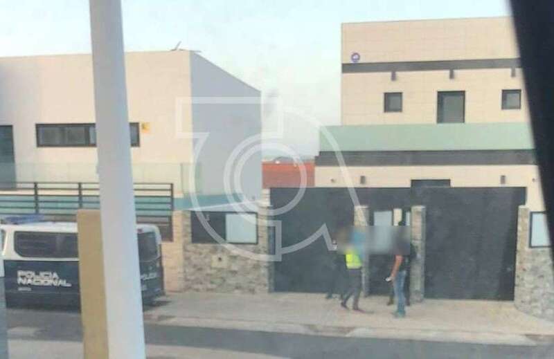 Intervención policial en Taliarte/TA.